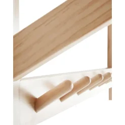 Perchero De Pared De Madera De Pino Cole