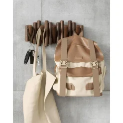 Perchero De Pared De Madera De Pino Picket