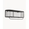 Perchero De Pared De Metal Con Estante London