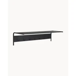 Perchero De Pared De Metal Fusion, 7 Gancho