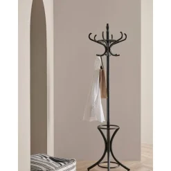 Perchero De Pie De Madera De Abedul Cesat