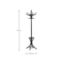 Perchero De Pie De Madera De Abedul Cesat
