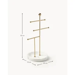 Porta Joyas De Marmol Selina