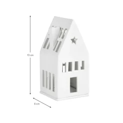 Portavela De Porcelana Living