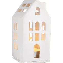 Portavela De Porcelana Living