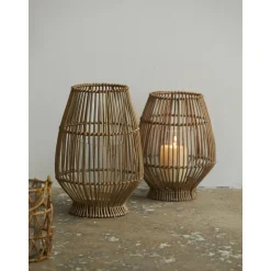 Portavelas De Madera Silba