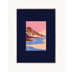 Poster Blue Landscape