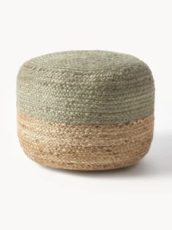 Puff Artesanal De Yute Bono