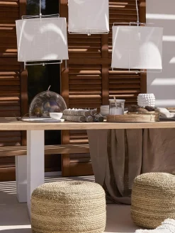 Puff Artesanal De Yute Bono