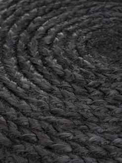 Puff Artesanal De Yute Bono, Estilo Boho