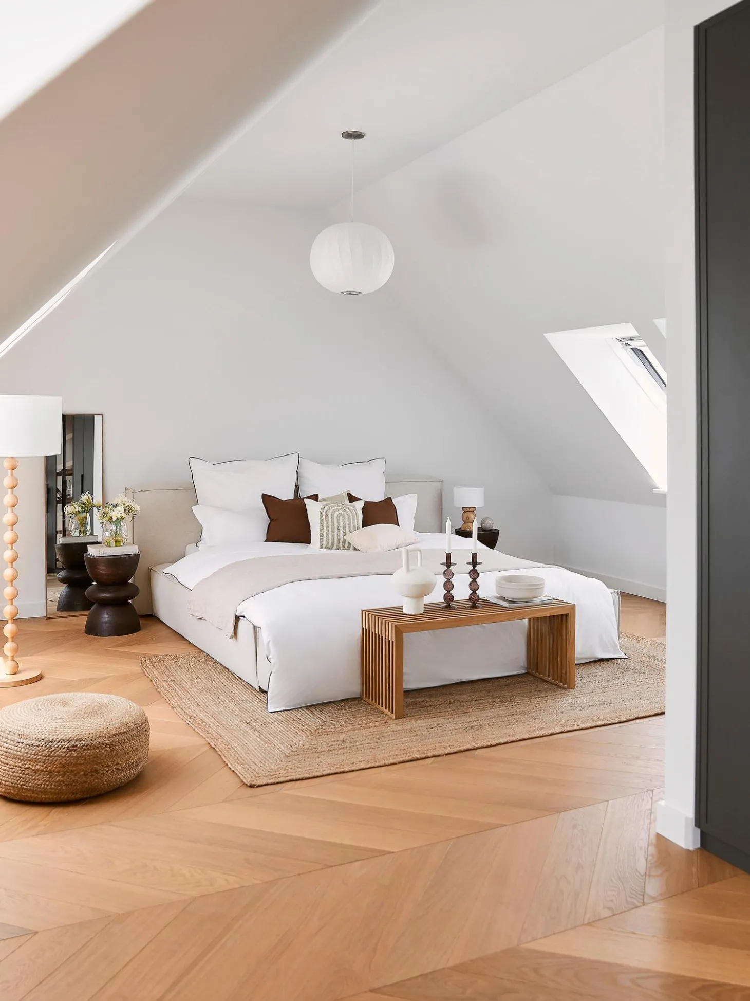 Puff Artesanal De Yute Bono