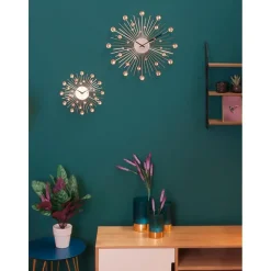 Reloj De Pared Sunburst