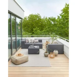 Reposapies Puf Para Exterior Simon