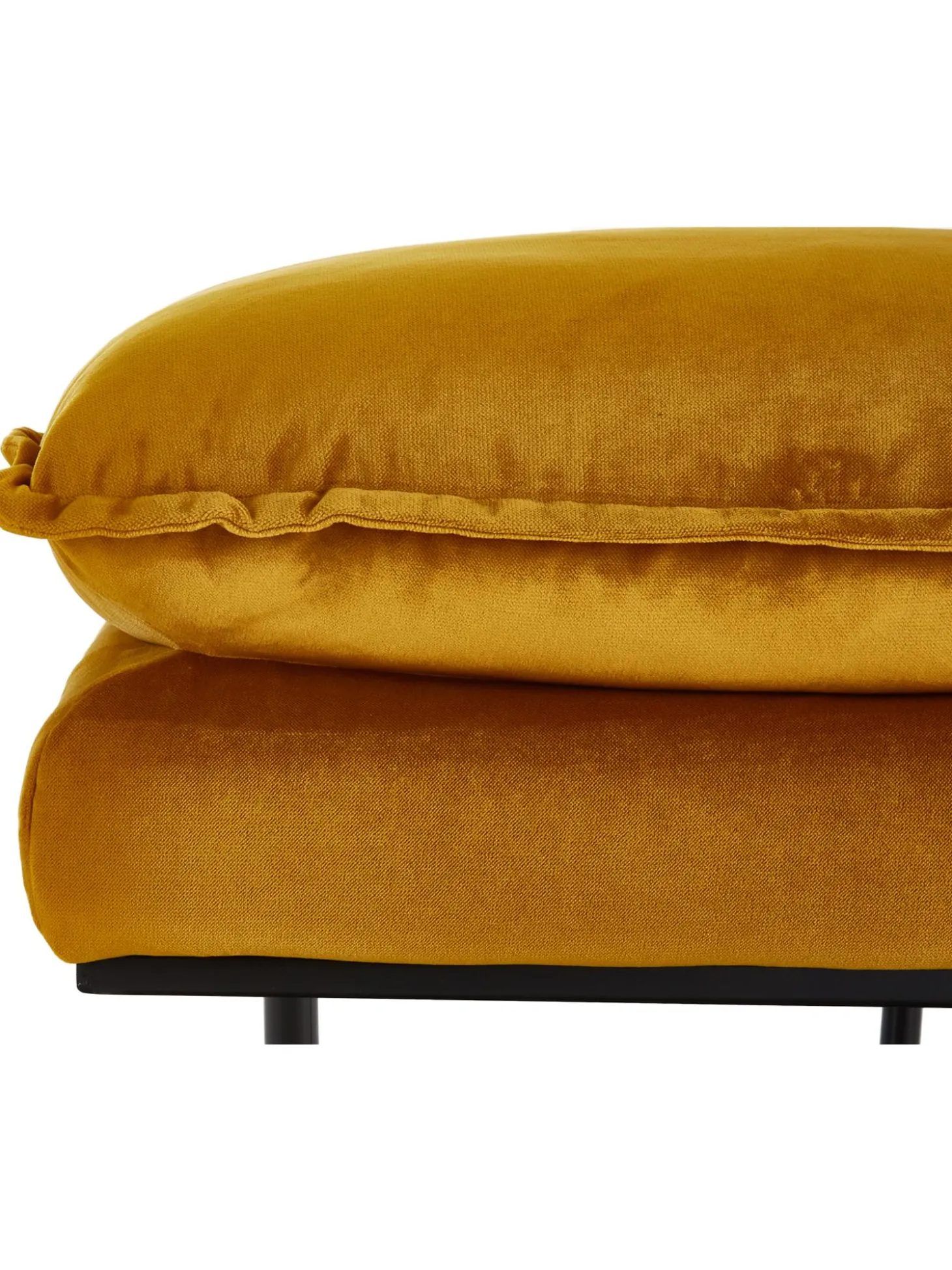 Reposapies Taburete De Terciopelo Retro