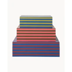 Set De Cajas Artesanales Dusk, 3 Uds.