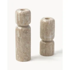 Set De Candelabros De Marmol Cosmo, 2 Uds.