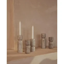 Set De Candelabros De Marmol Cosmo, 2 Uds.