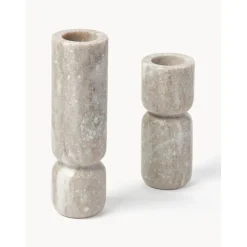 Set De Candelabros De Marmol Cosmo, 2 Uds.