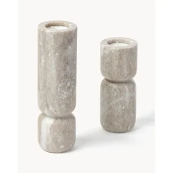 Set De Candelabros De Marmol Cosmo, 2 Uds.