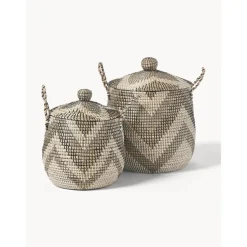 Set De Cestas Con Tapadera Mija, 2 Uds.