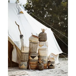 Set De Cestas De Jacinto De Agua Pyramid, 2 Uds.