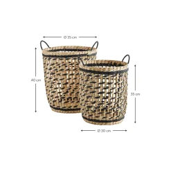 Set De Cestas De Jacintos De Agua Anna, 2 Uds.