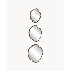 Set De Espejos De Pared Con Forma Organica Bello, 3 Uds.