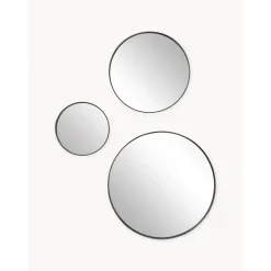 Set De Espejos De Pared Redondos Lacie, 3 Uds.