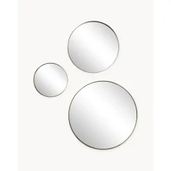 Set De Espejos De Pared Redondos Lacie, 3 Uds.