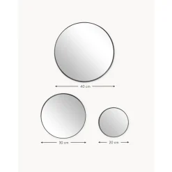 Set De Espejos De Pared Redondos Lacie, 3 Uds.