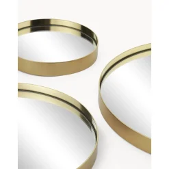 Set De Espejos De Pared Redondos Lacie, 3 Uds.