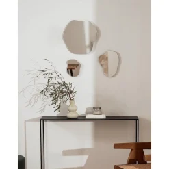 Set De Espejos De Pared Sin Marco Lia, 3 Uds.