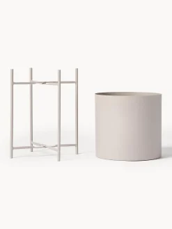 Set De Maceteros De Metal Mina, 2 Uds.