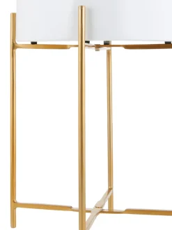 Set De Maceteros De Metal Mina, 2 Uds.