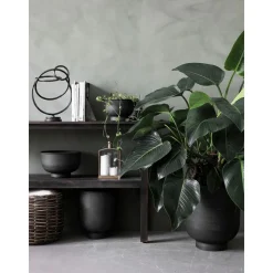 Set De Maceteros Grandes De Metal Vig, 2 Uds.