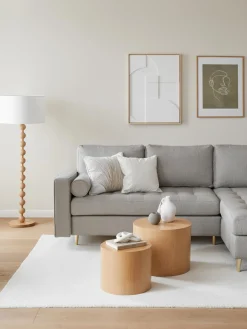 Set De Mesas De Centro De Madera Dan, 2 Uds.