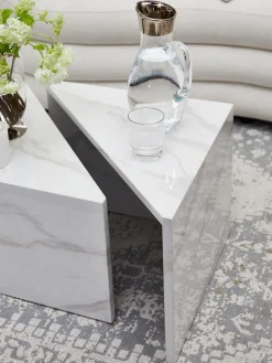 Set De Mesas De Centro En Look Marmol Vilma, 2 Uds.