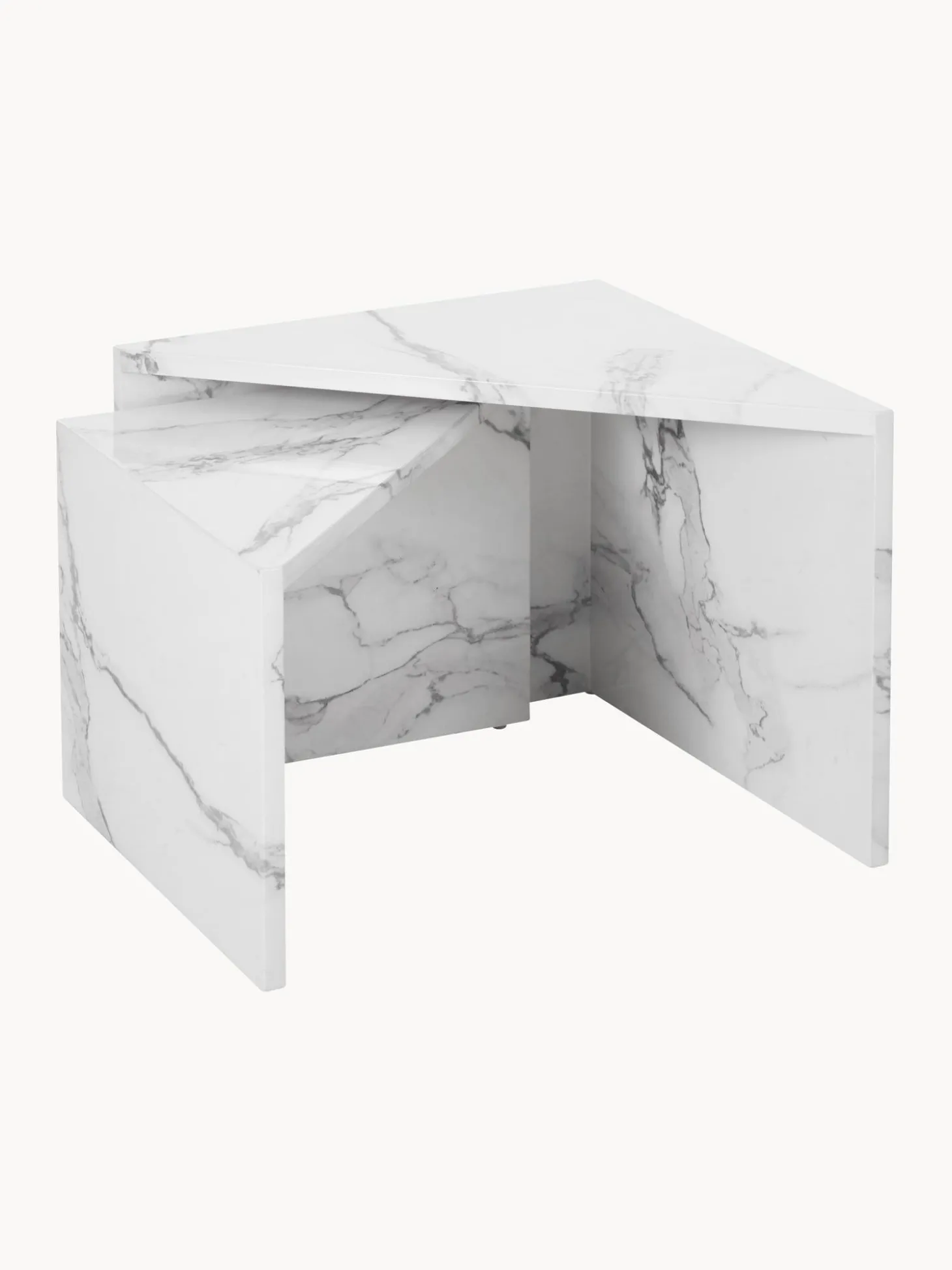 Set De Mesas De Centro En Look Marmol Vilma, 2 Uds.