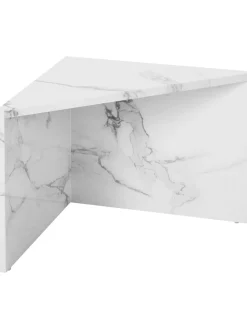 Set De Mesas De Centro En Look Marmol Vilma, 2 Uds.