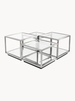 Set De Mesas De Centro Espejadas Luigi, 4 Uds.