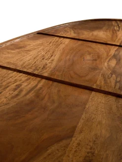 Set De Mesas De Centro Ovaladas De Madera Maciza Sham, 2 Uds.