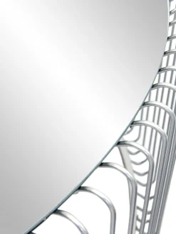 Set De Mesas De Centro Wire, 2 Uds., Tablero De Vidrio