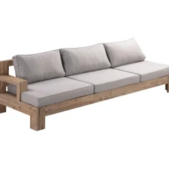 Set Lounge Para Exterior De Madera De Acacia Joshua, 4 Pzas.