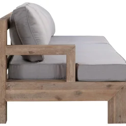 Set Lounge Para Exterior De Madera De Acacia Joshua, 4 Pzas.