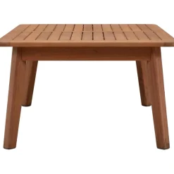 Set Lounge Para Exterior De Madera De Eucalipto Bergen, 4 Pzas.