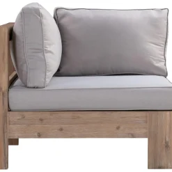 Set Lounge Para Exterior De Madera De Acacia Joshua, 4 Pzas.