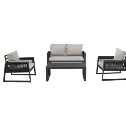 Set Lounge Para Exterior Captiva, 4 Pzas.