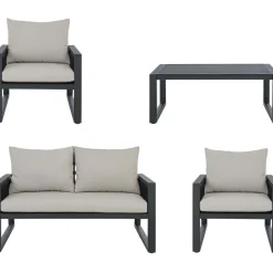 Set Lounge Para Exterior Captiva, 4 Pzas.