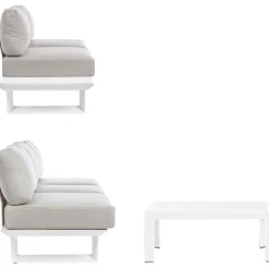Set Lounge Para Exterior Konnor, 3 Pzas.