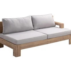 Set Lounge Para Exterior De Madera De Acacia Joshua, 4 Pzas.